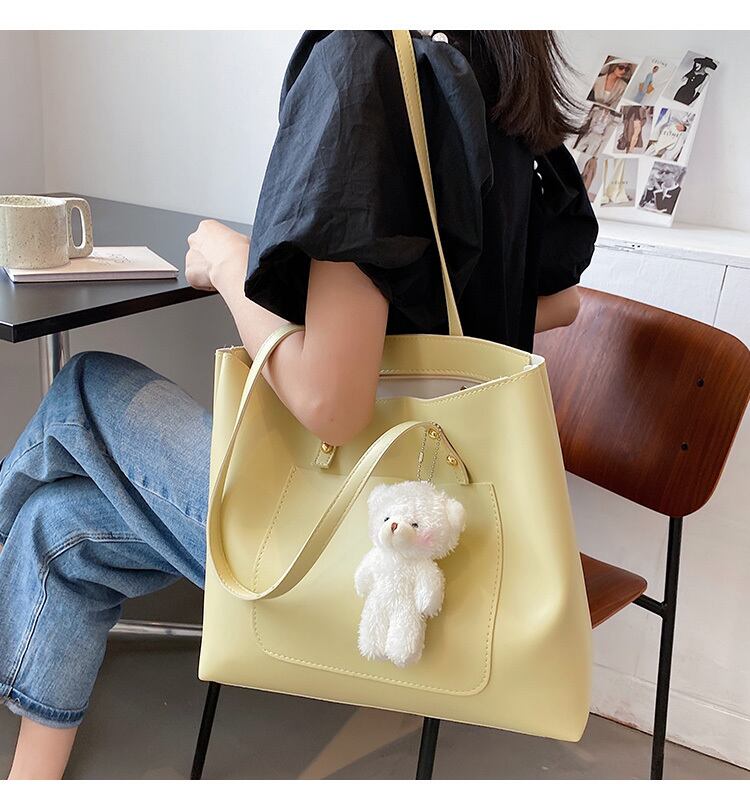 【小物】高級感ファッションキュート秋大容量ショルダーバッグ G1915