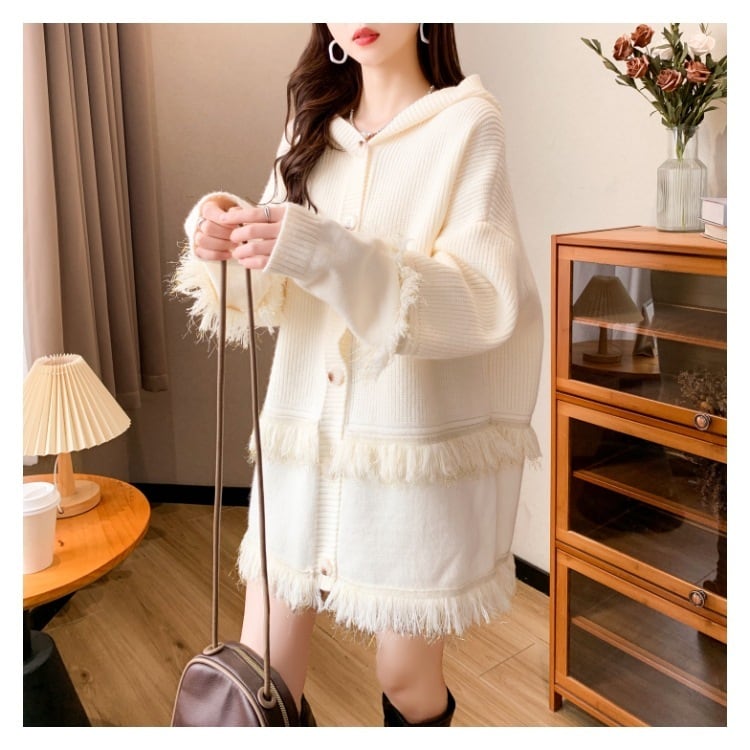 【outer】ニットカーデ　M26028