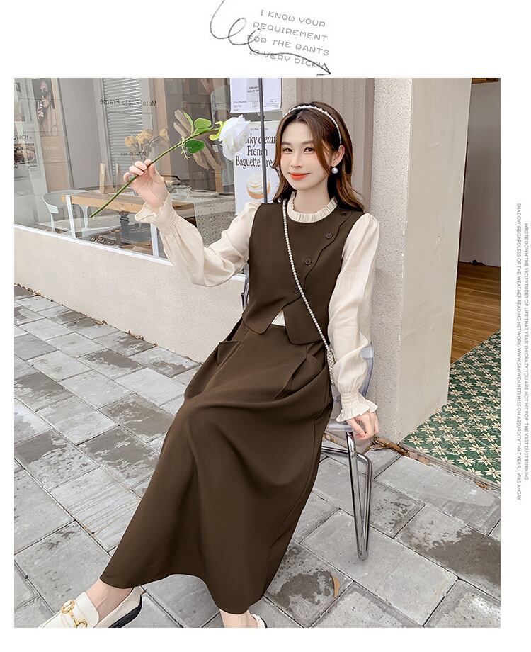 【dress】ドッキングワンピース　M18729