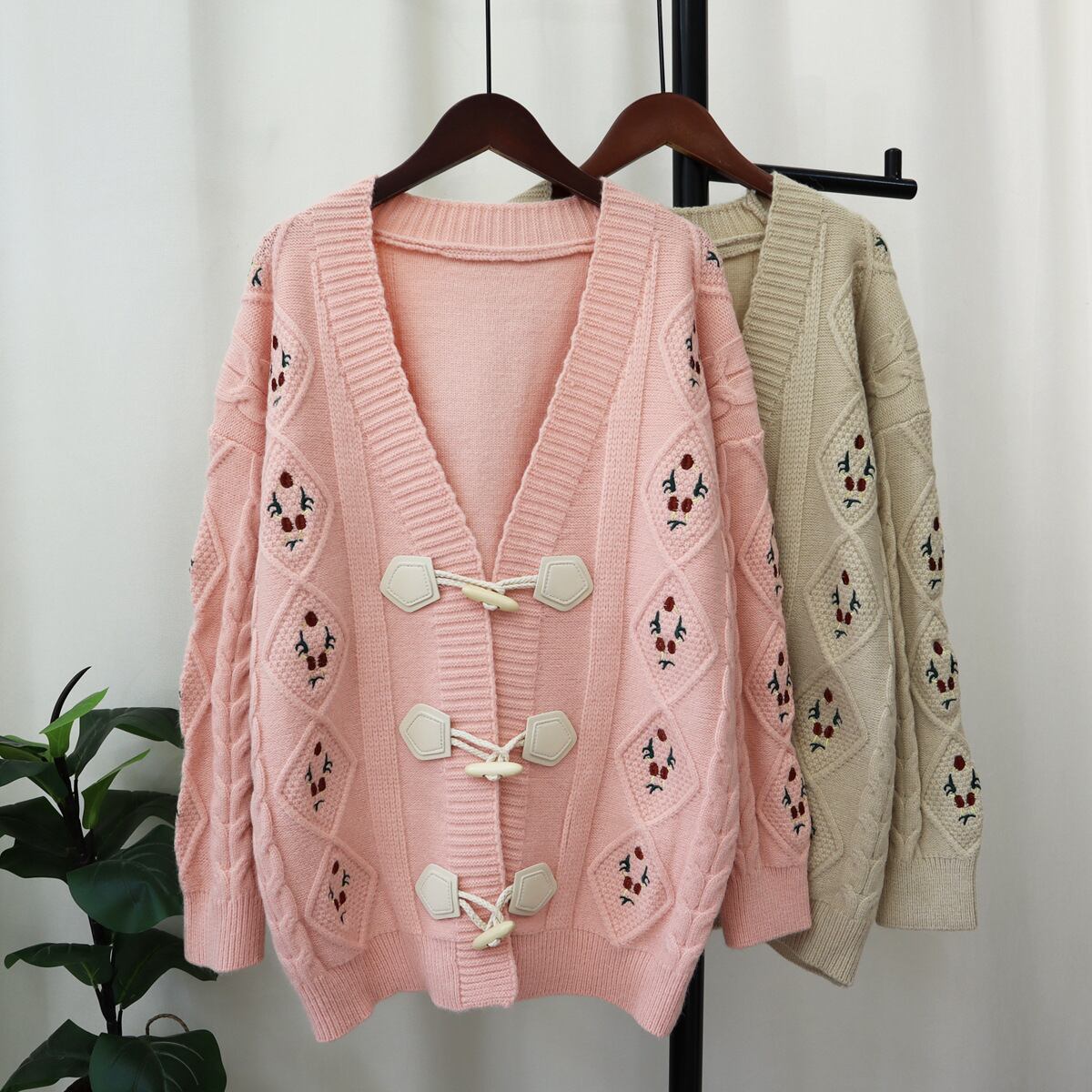 【outer】ニットカーデ　M19016