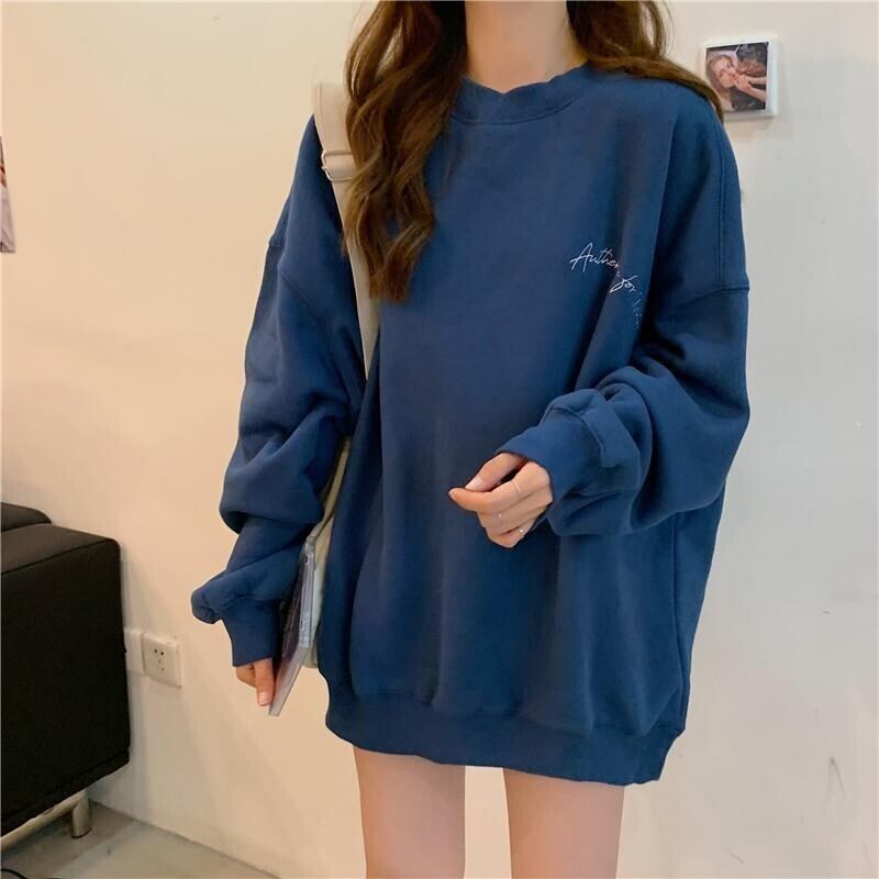 【tops】INS風秋冬新作ファッション美人度アップ!韓国系厚手裏起毛ルーズパーカー G3528