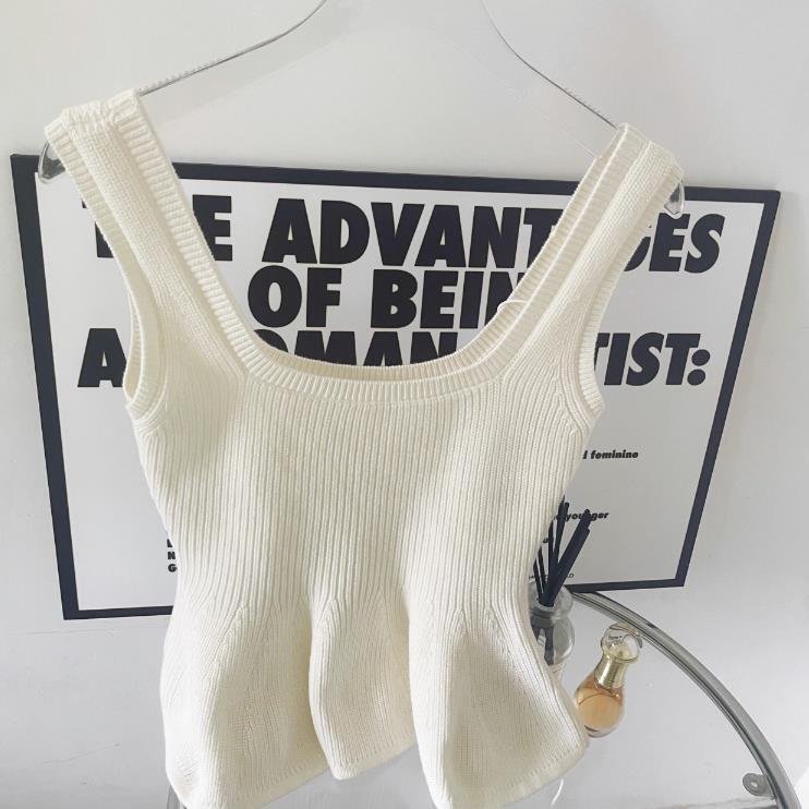 【tops】ペプラムタンクトップF7084