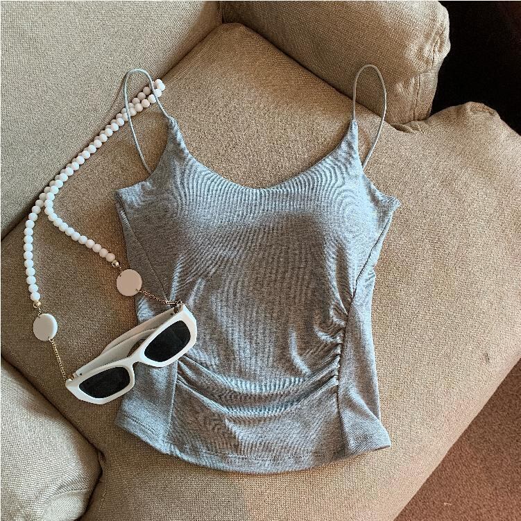【tops】カップ付きキャミソール　M29526