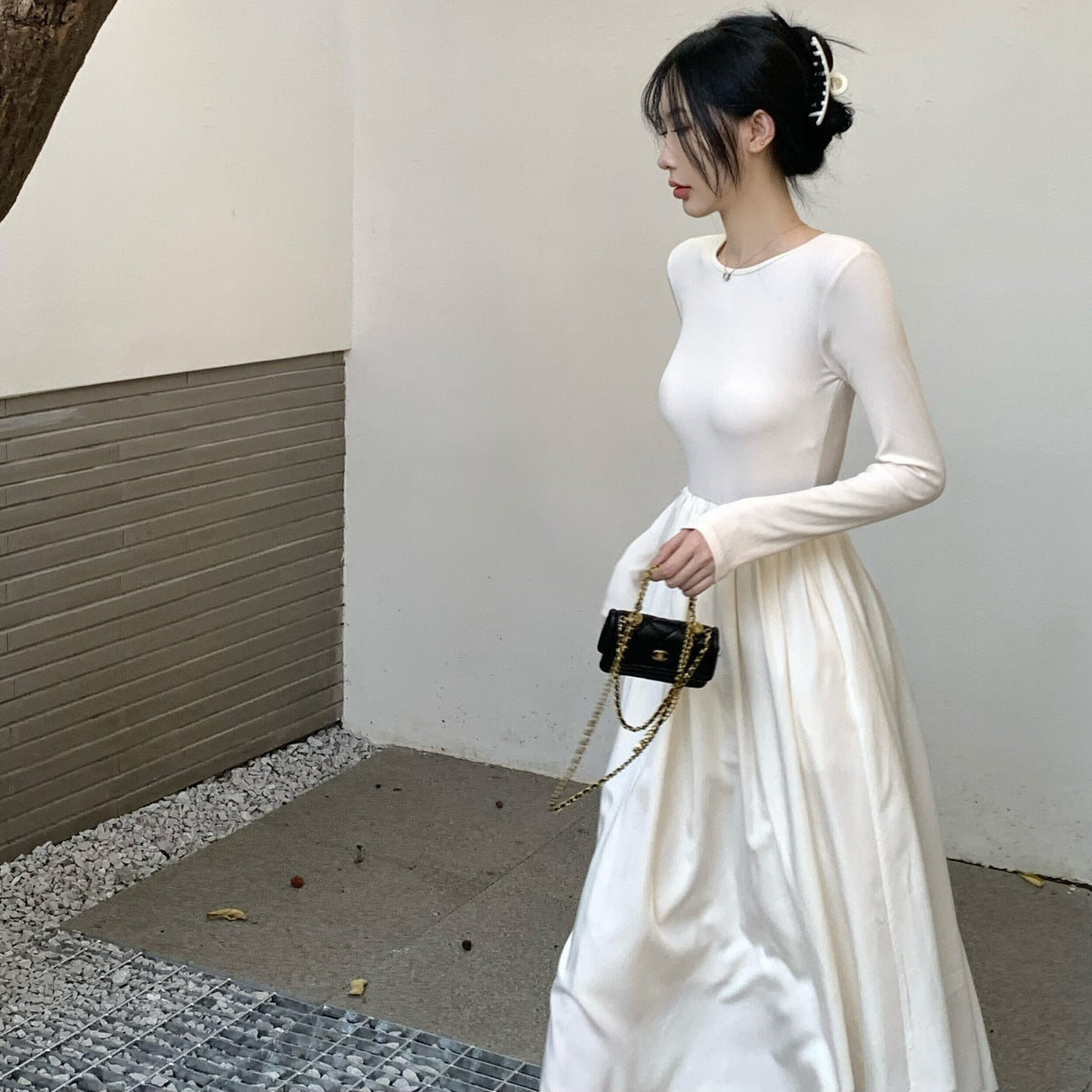 【dress】バックオーポンワンピース　M29711