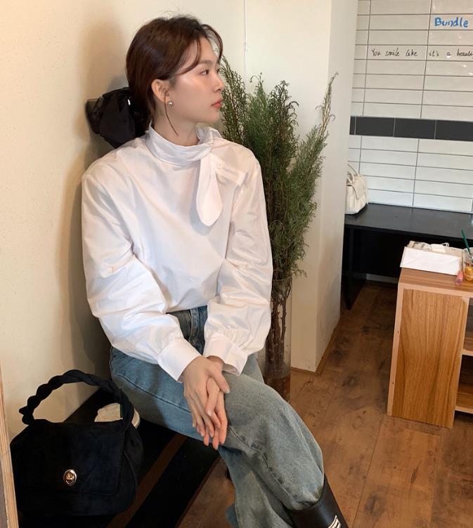 【tops】リボンブラウスF7060