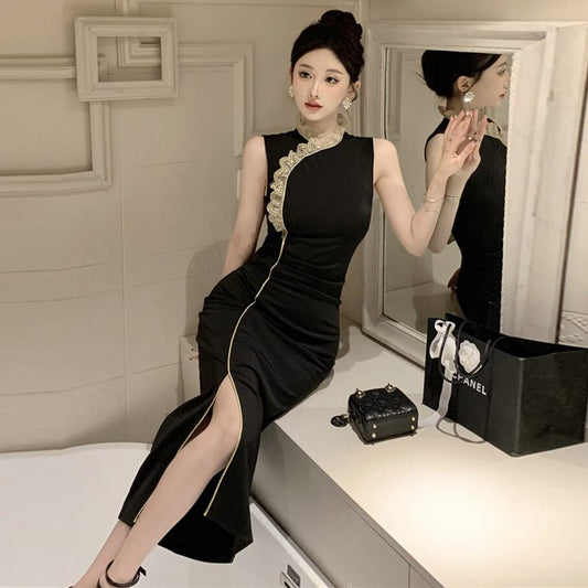 【dress】レースタイトワンピース G20123