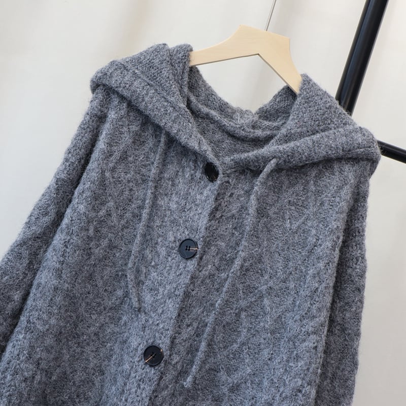 【outer】ロング丈ニットカーデ　M27038