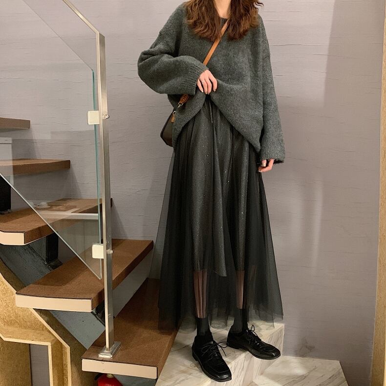 【bottoms】エレガント気質満点レディース存在感アップカジュアルスカート