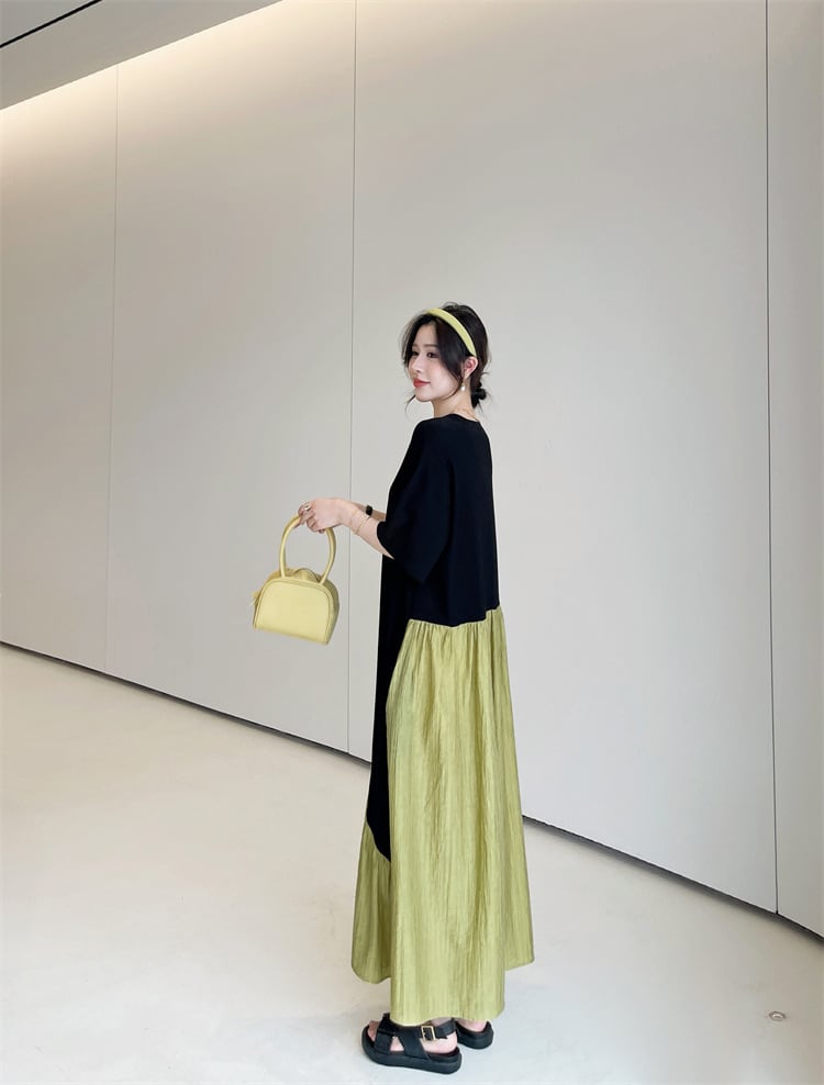 【dress】切り替えワンピース　M25159