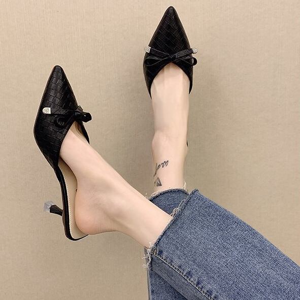 【shoes】好感度満載！3色履きやすい合わせやすい蝶々結びサンダル