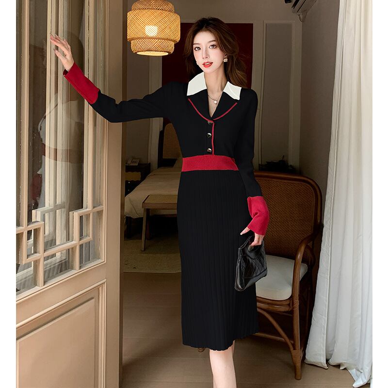 【dress】ニットワンピース　M27470
