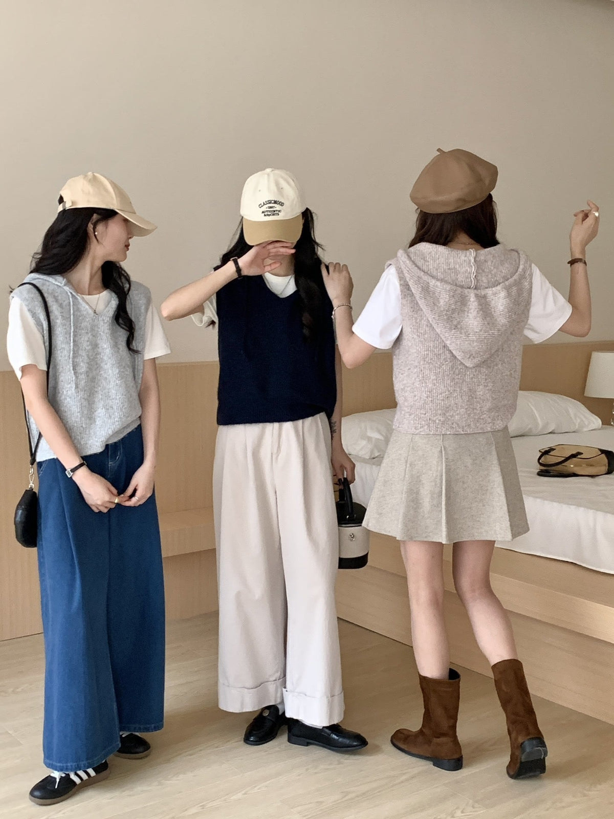 【tops】ニットベスト　M25922