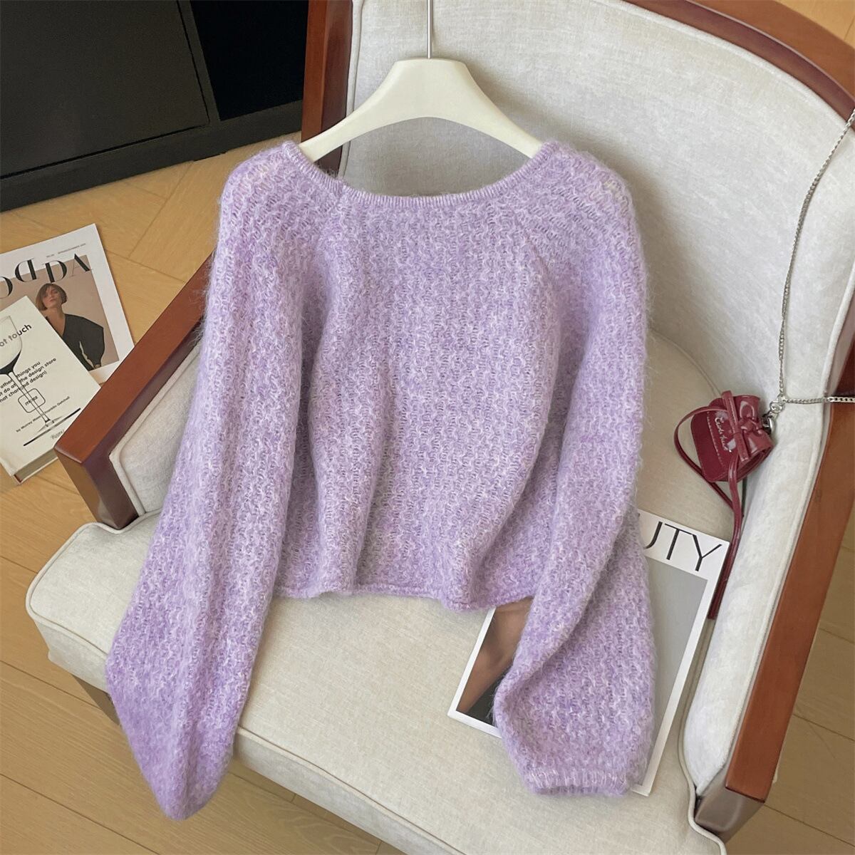 【tops】ニットセーター　M29314