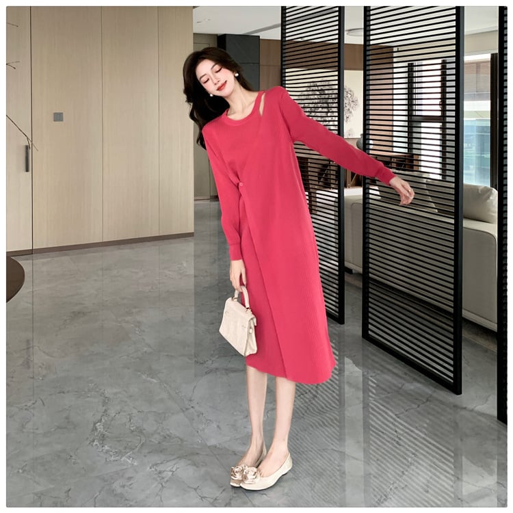 【dress】ニットワンピース　M26054