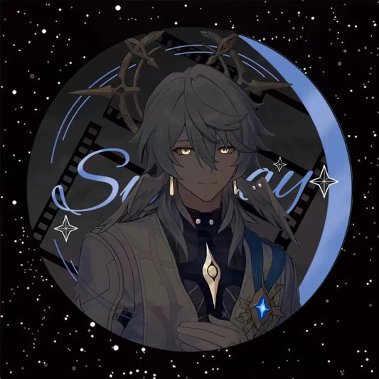 【GOODS】崩壊スターレイル サンデー ロビン　缶バッジ Q0229