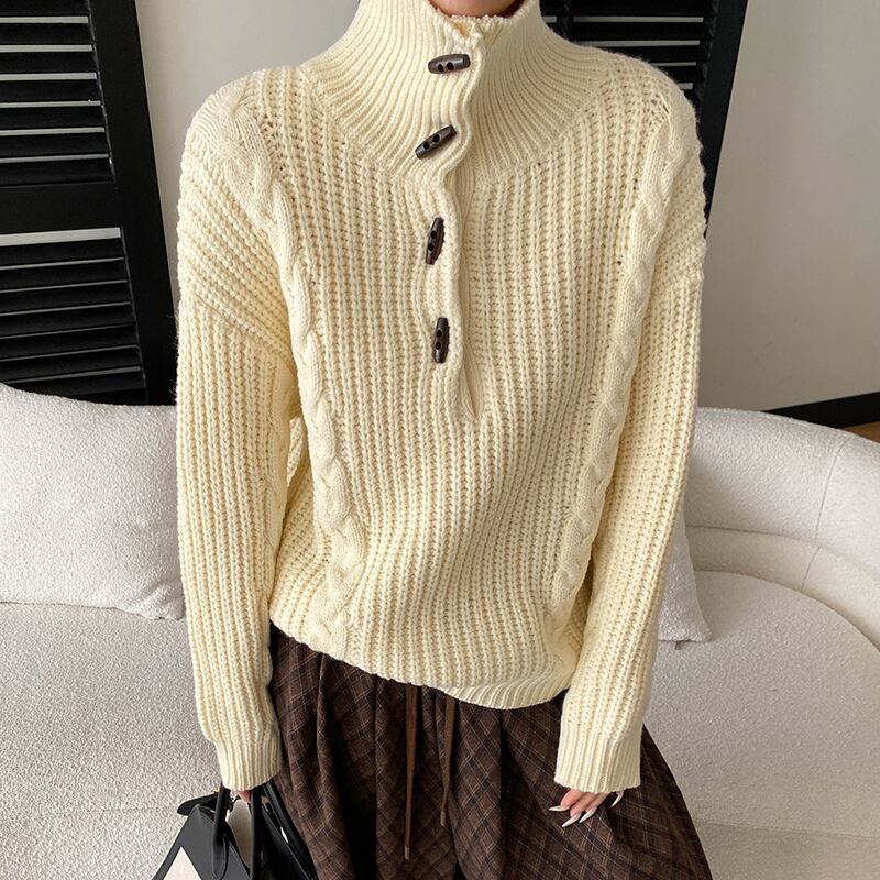【tops】2wayニットトップス Q7484