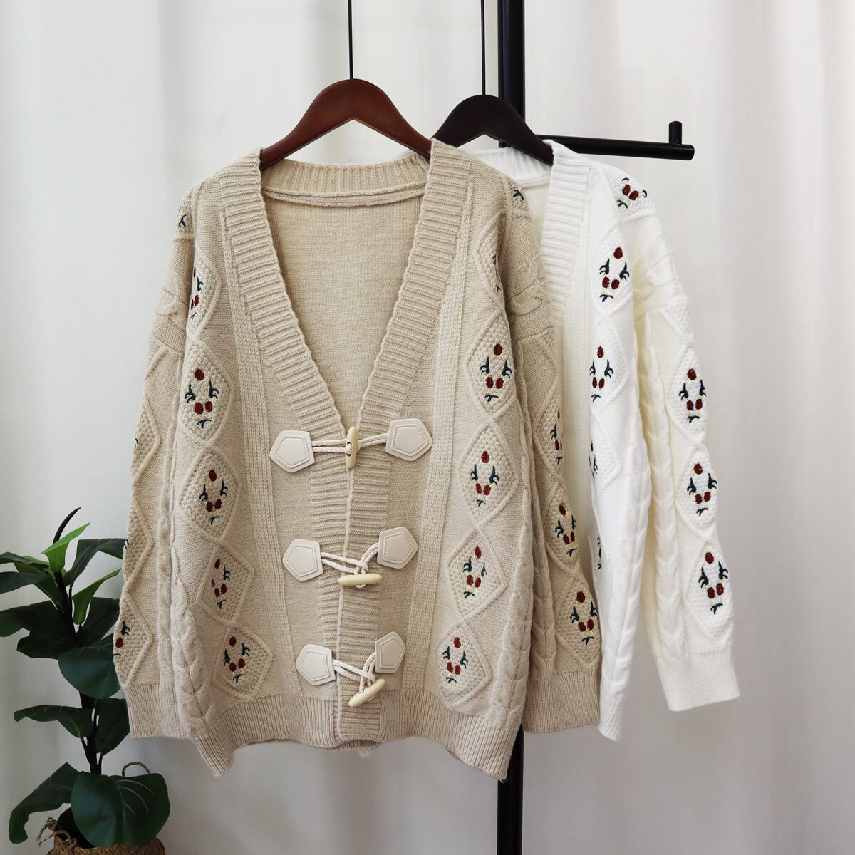 【outer】ニットカーデ　M19016