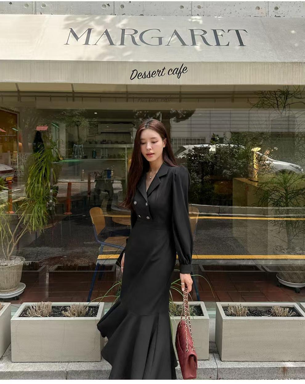 【dress】マーメイドフォーマルワンピース　N2694