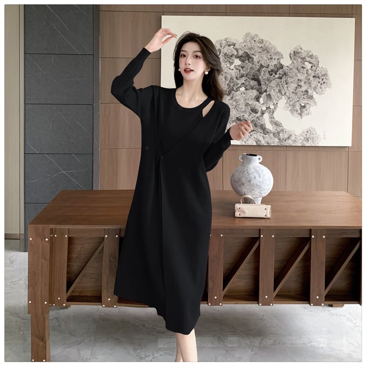 【dress】ニットワンピース　M26054