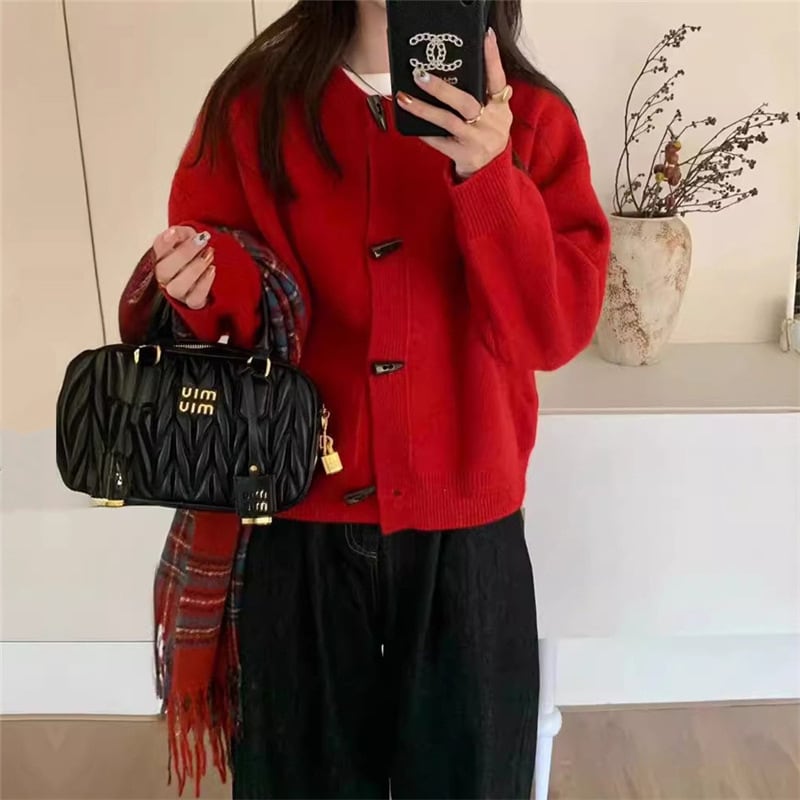 【outer】ニットカーデ　M25962