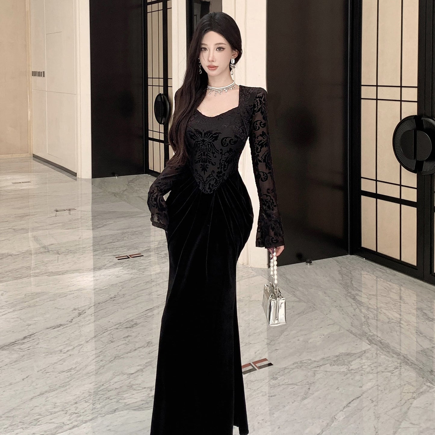 【dress】ドッキングワンピース　M28605