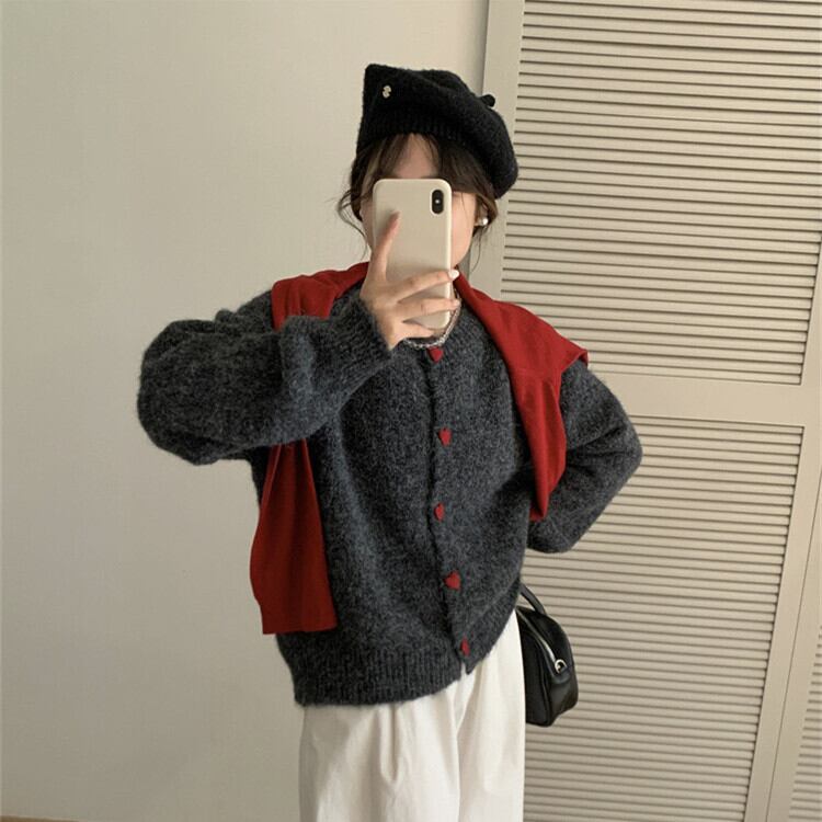 【outer】ニットカーデ　M17962