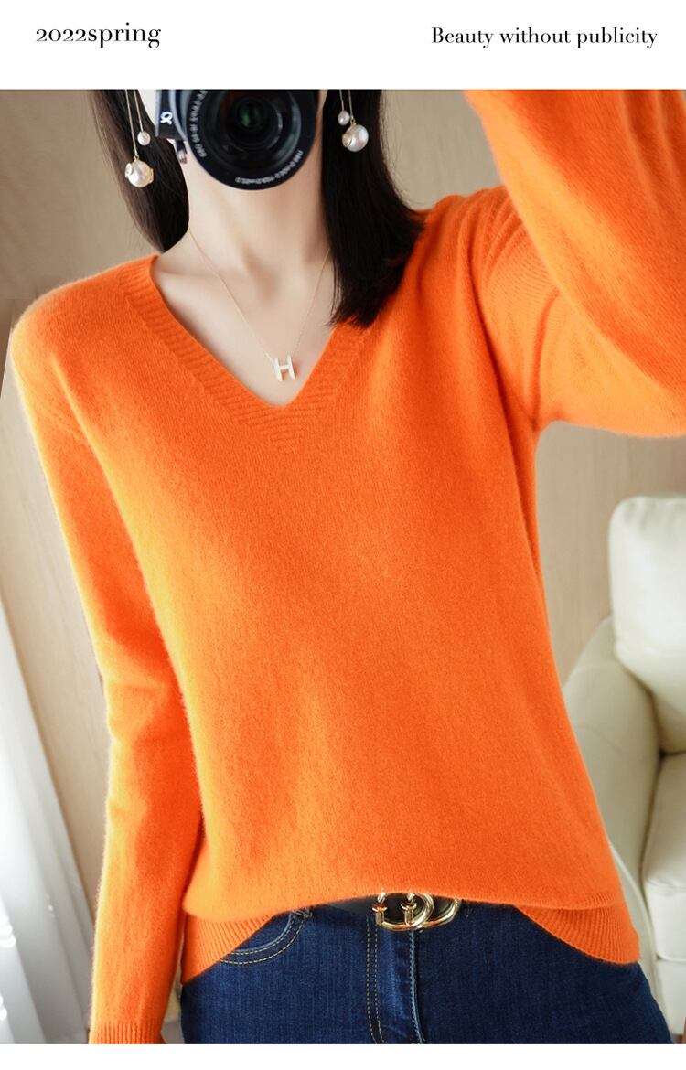 【tops】ニットプルオーバー　M19160