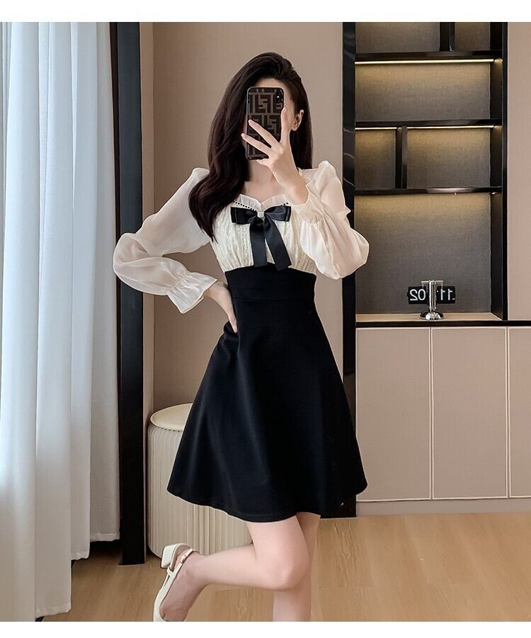 【dress】ドッキングワンピース　M18756