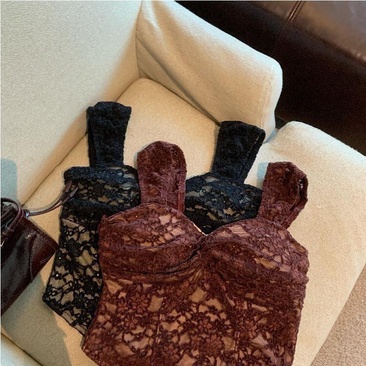 【tops】レースキャミソール　M29524