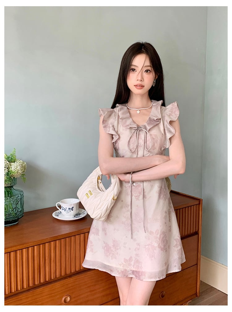 【dress】フリルワンピース　M24718