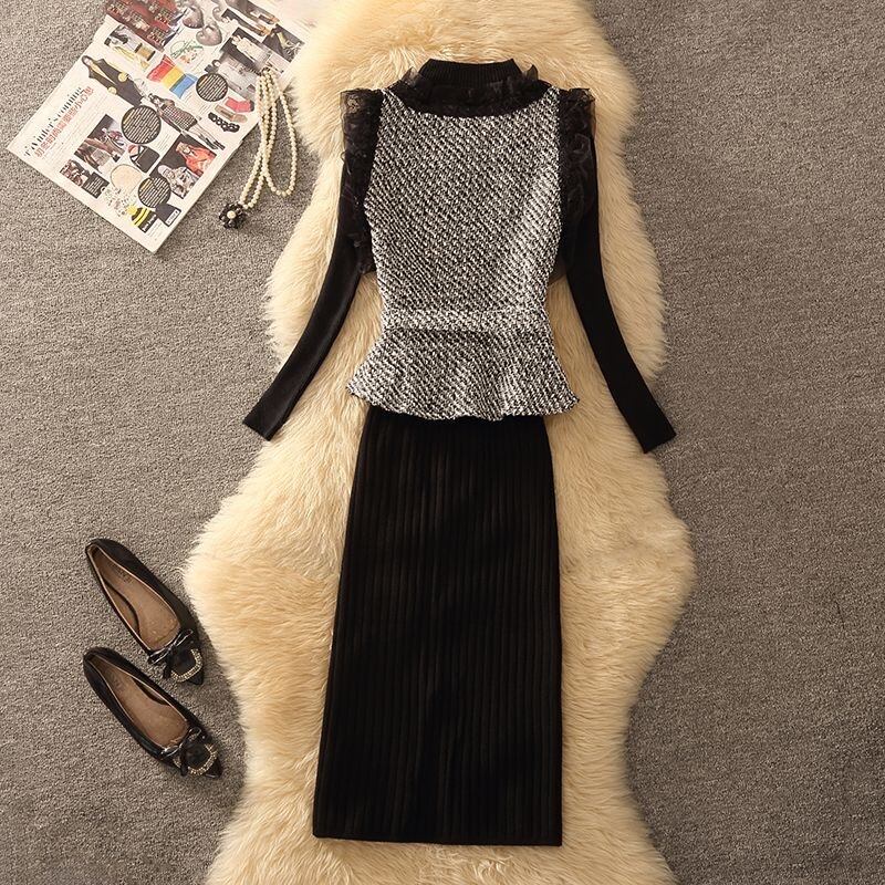 【tops】レースツイードベスト　N2252