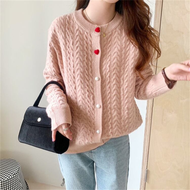 【outer】ニットカーデ　M25790
