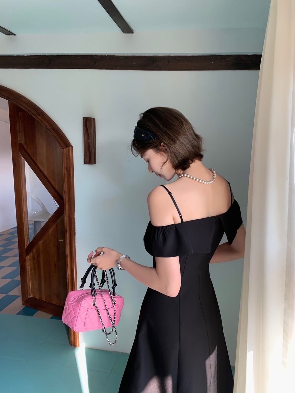 【dress】レースドッキングキャミワンピース  N3568