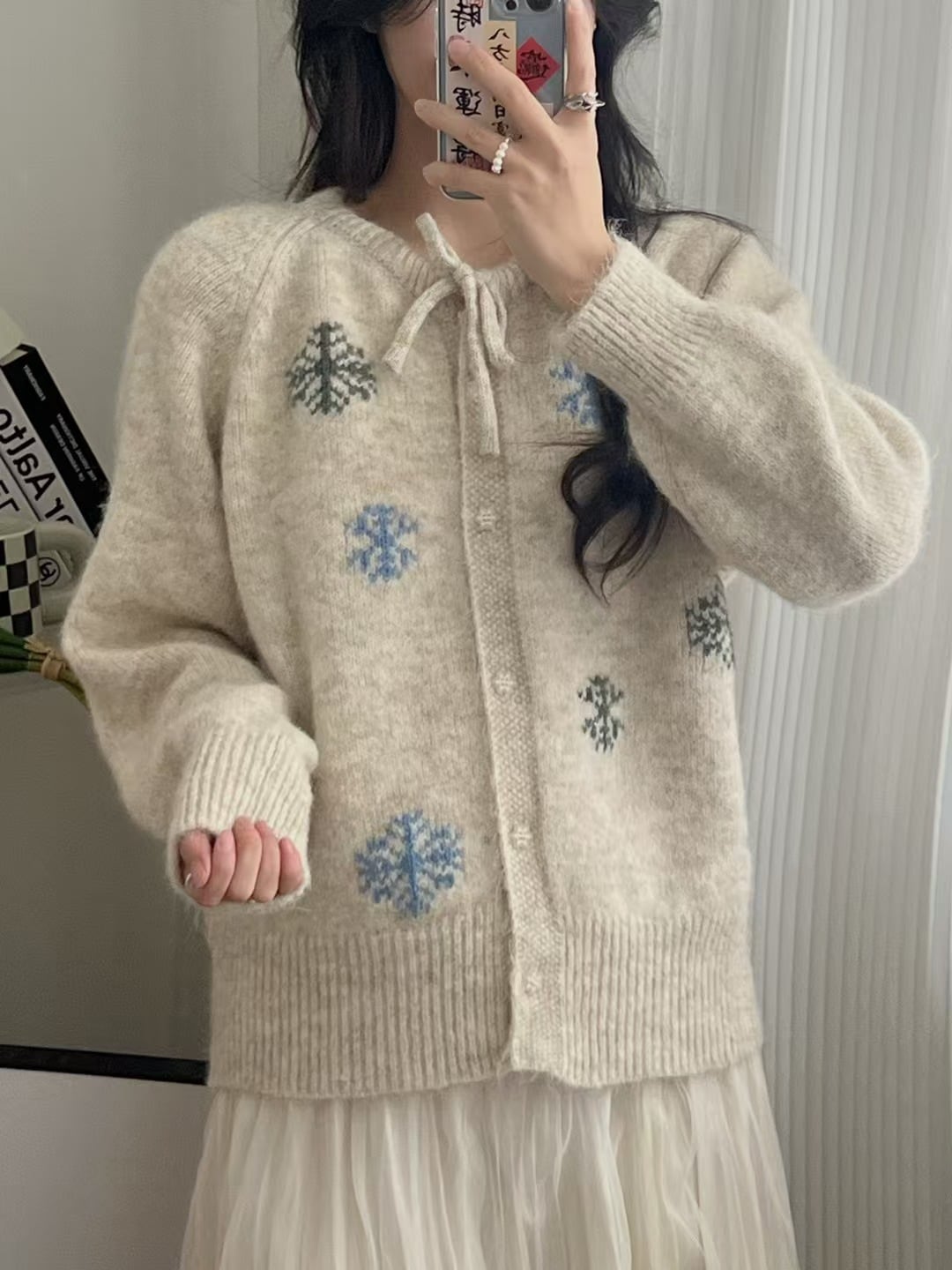 【outer】ニットカーデ　M29044