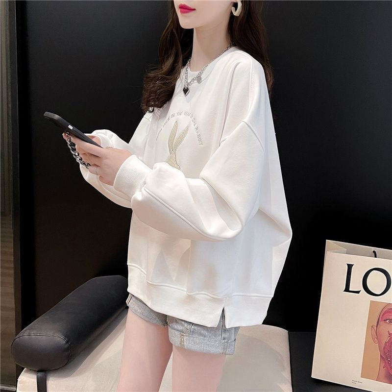 【tops】ゆったりカジュアル薄手パーカーF8260