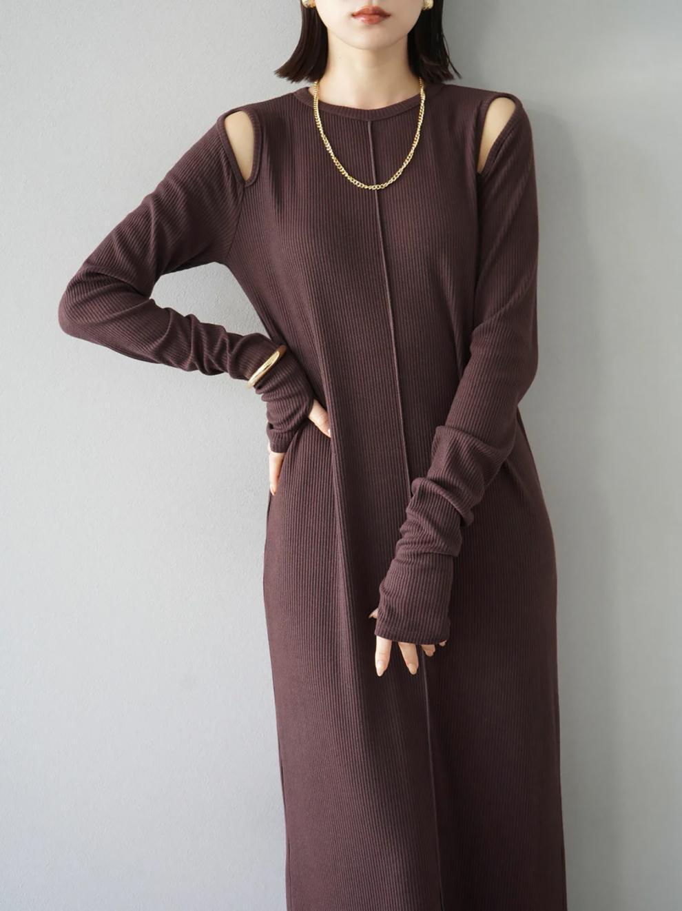 【dress】オフショルダーワンピース　M26626