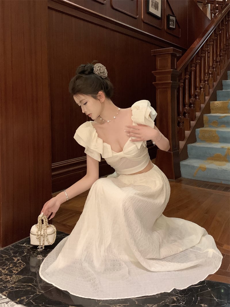 【dress】ウエストカットワンピース　M30042