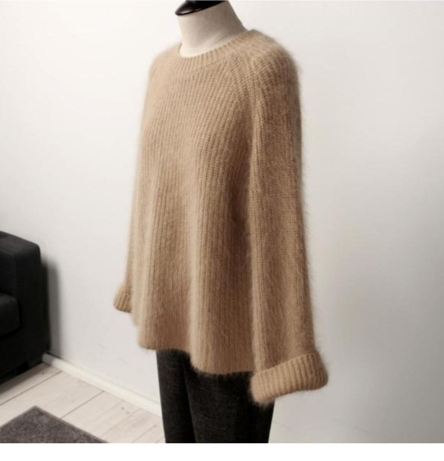 【tops】クルーネックニットセーター　M28876