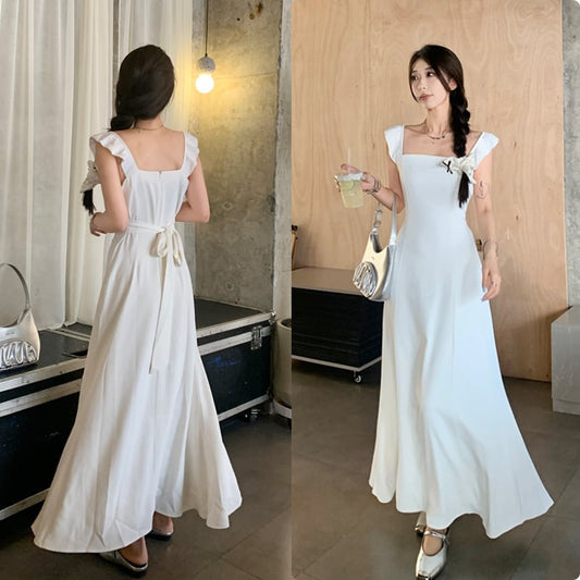 【dress】スクエアネックキャミワンピース G21526