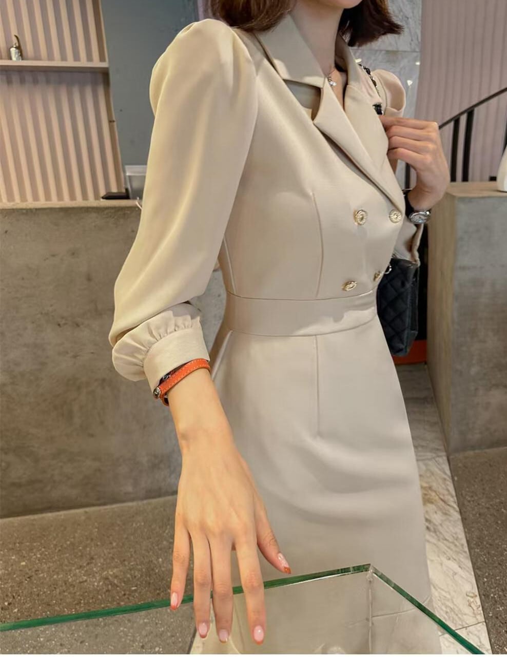 【dress】マーメイドフォーマルワンピース　N2694