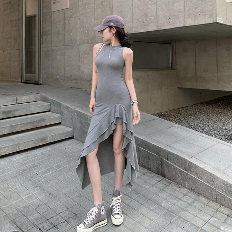 【dress】ノースリーブワンピース　M24036