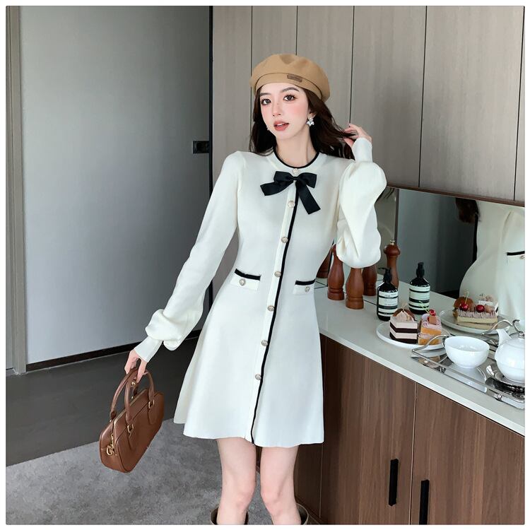 【dress】ニットワンピース　M27006