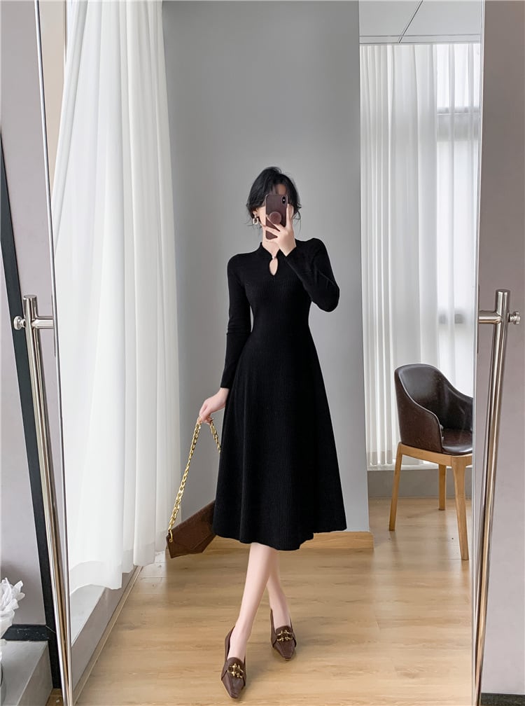 【dress】ニットワンピース　M26176