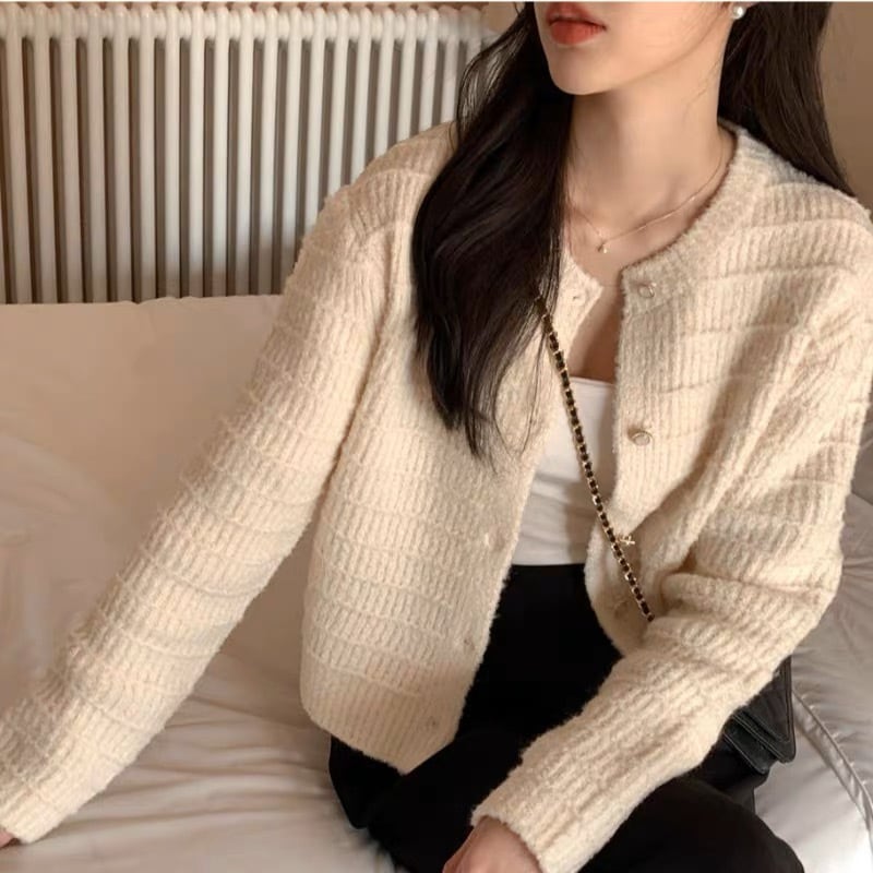 【outer】ニットカーデ　M26041