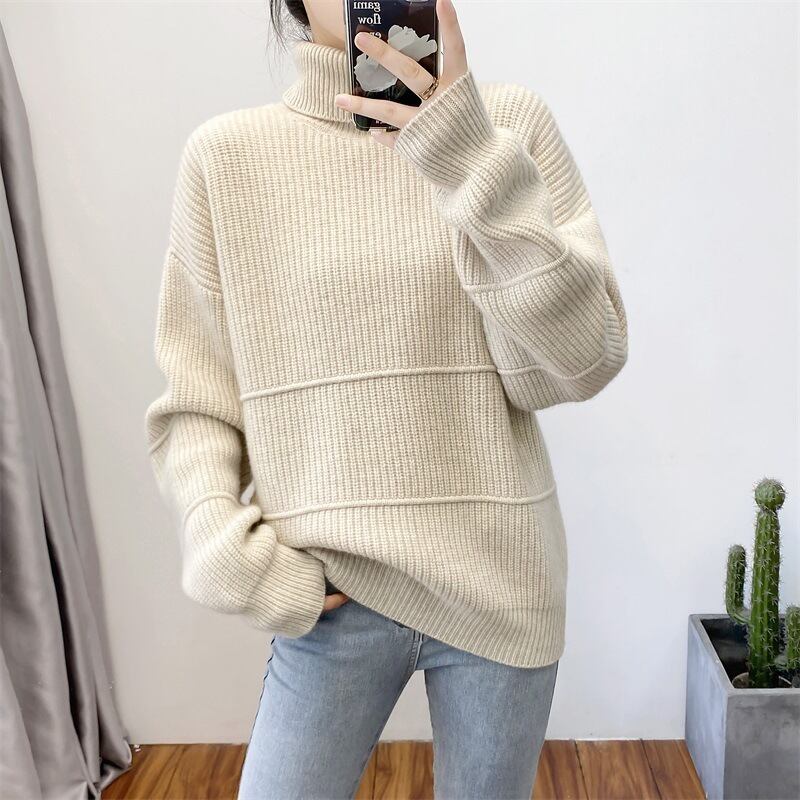 【tops】ニットプルオーバー　M19134