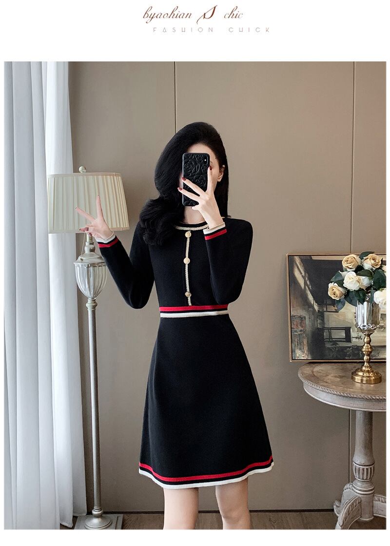 【dress】ニットワンピース　M27706