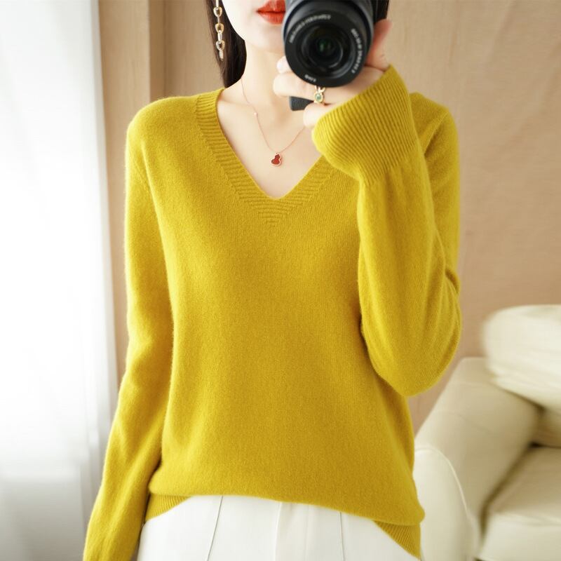 【tops】ニットプルオーバー　M19160