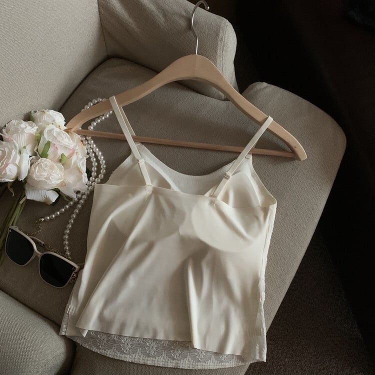 【tops】レースキャミソール　M24382