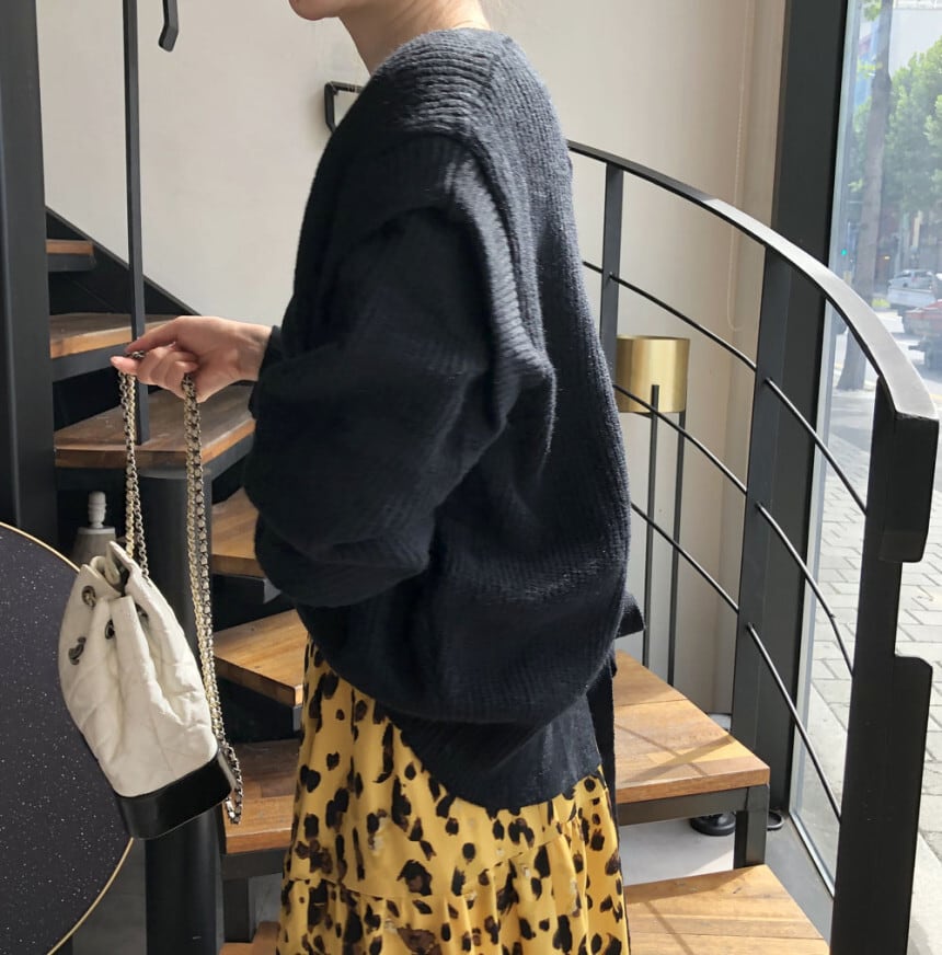 【outer】ニットカーデ　M17962