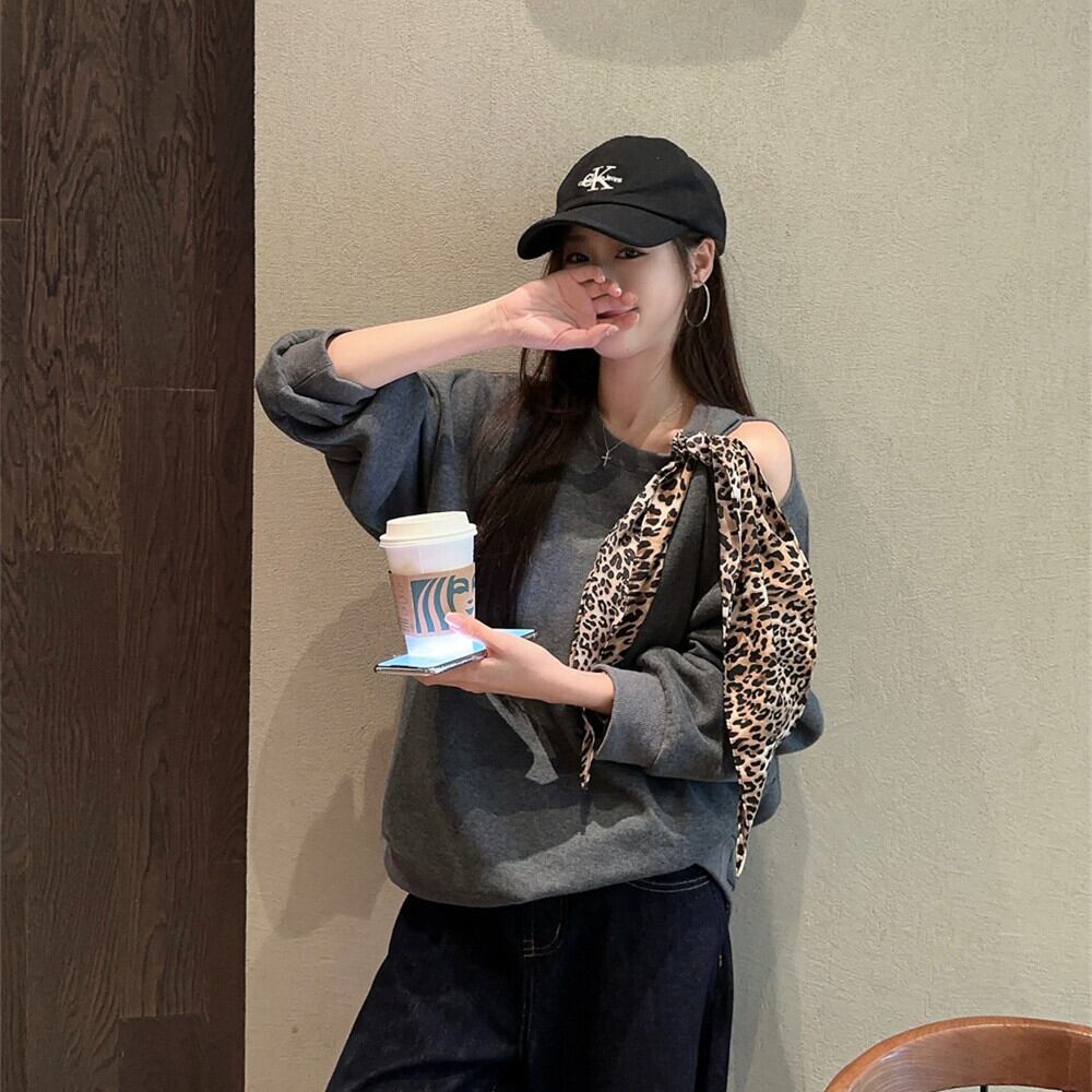 【tops】オフショルダープルオーバー　M27629